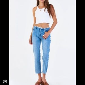 Nwt dear John cutoff jeans light vintage denim